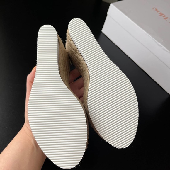 NEW See By Chloe Espadrille Wedges Sandals in Khaki - Picture 8 of 10